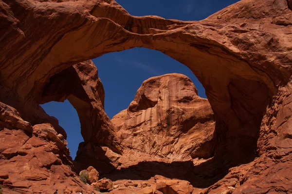 Double Arch, Arches National Park. 3 — Stockfoto