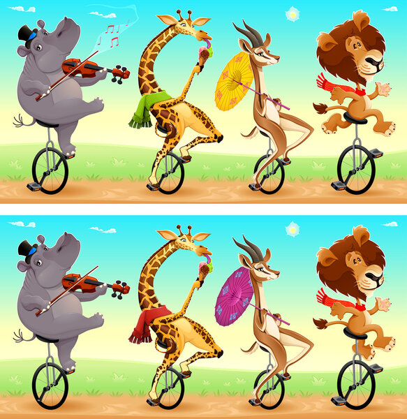 Заметьте различия