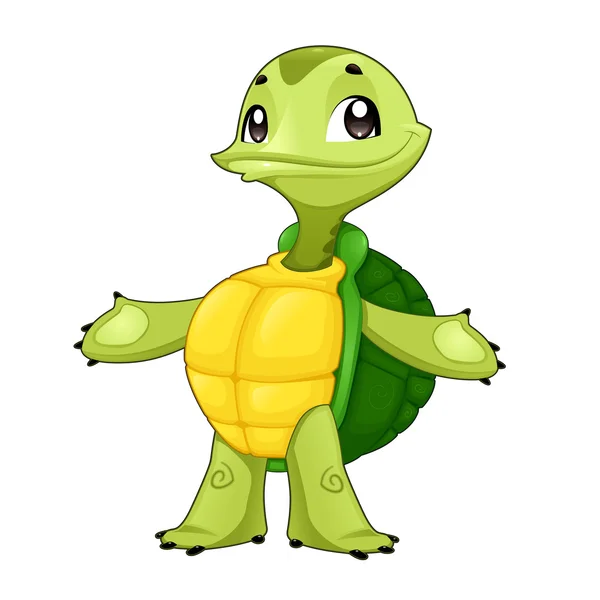Schildkrötenbaby. — Stockvektor