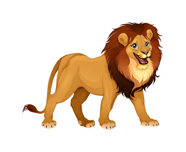 Lion king — Stock Vector