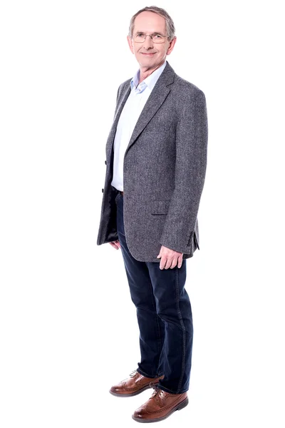 Senior man standing — Stock Photo, Image