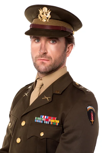 Young proud military officer — Stock Photo, Image