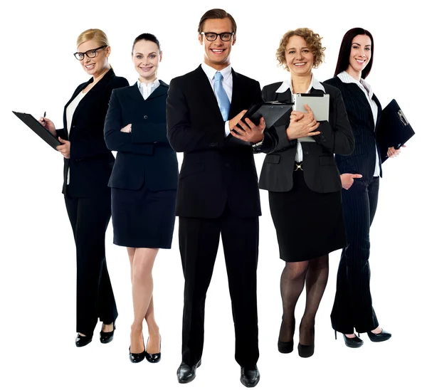 Business people standing together — Stock Photo, Image