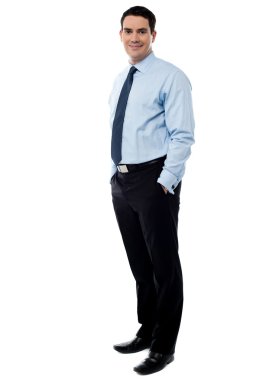 Beyaz izole kurumsal yakışıklı,