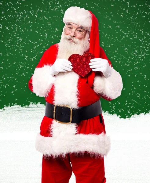 Hediyeli Noel Baba — Stok fotoğraf