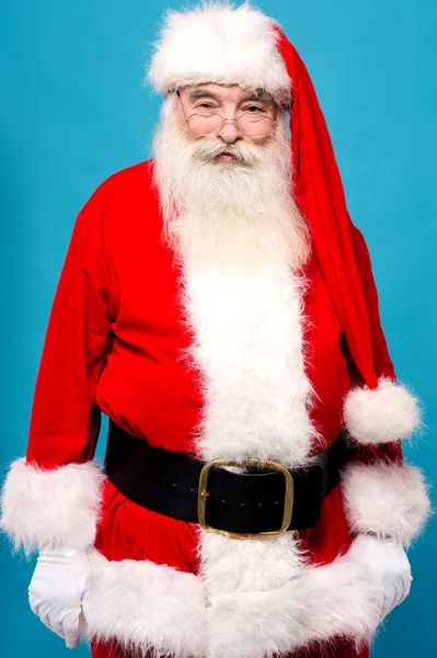 Santa claus glimlachen — Stockfoto