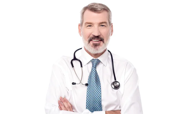 Experienced male doctor — Stock Photo, Image