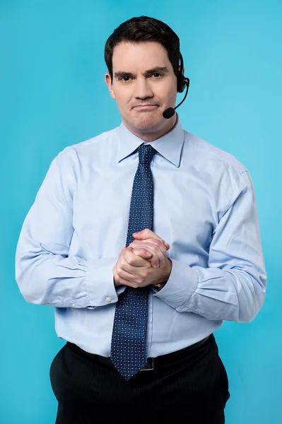 Customer support operator — Stock Photo, Image