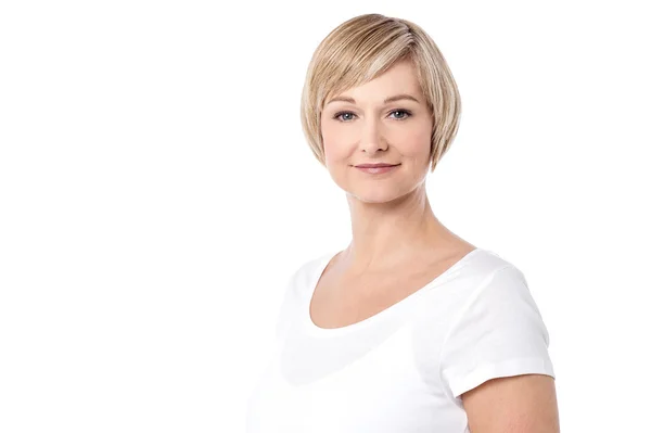 Attractive middle aged woman — Stock Photo, Image