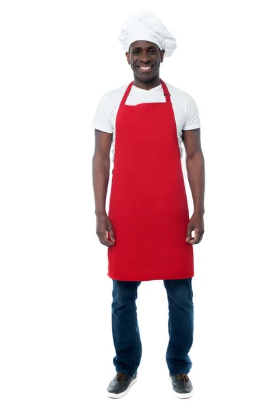 Chef masculino en uniforme — Foto de Stock