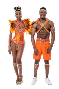 Samba dansçılar birkaç
