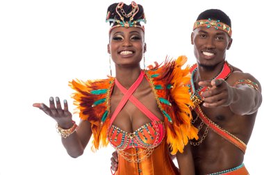 Samba dansçılar birkaç