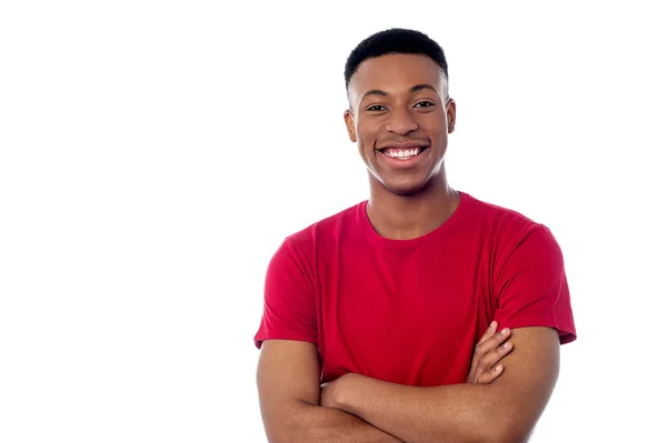 Man with arms crossed — Stock Photo, Image