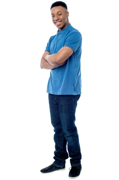 Man with folded arms — Stock Photo, Image