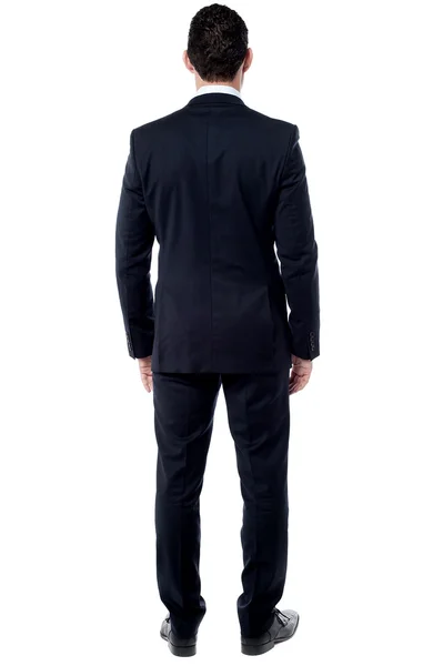 Middle aged businessman from back — Stock Photo, Image
