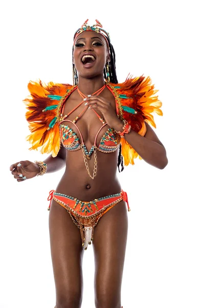 Samba femme danseuse — Photo