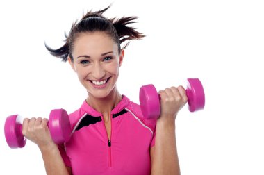 Dumbbells make my hand stronger
