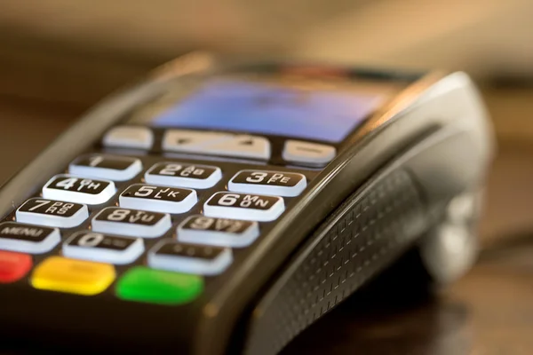 Credit card reader machine — Stock Photo, Image