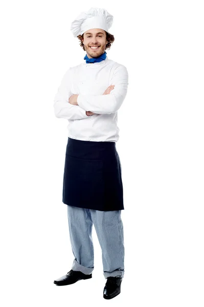 Chef posing to camera — Stock Photo, Image