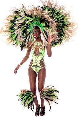 kadın onun dans performans