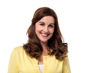 Confident pretty woman