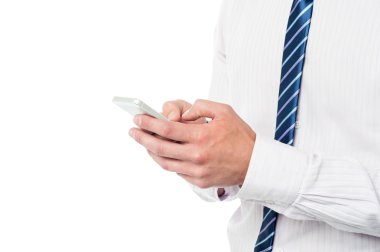 Kendine güvenen genç işadamı