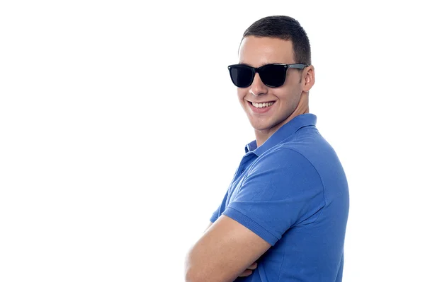 Charming guy in sunglasses — Stock Photo, Image
