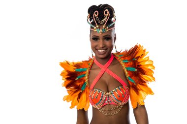 kadın samba dansçısı karnaval kılık