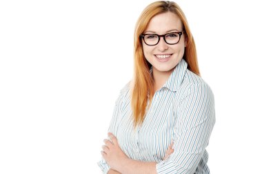 Kendine güvenen Bayan silah ile geçti