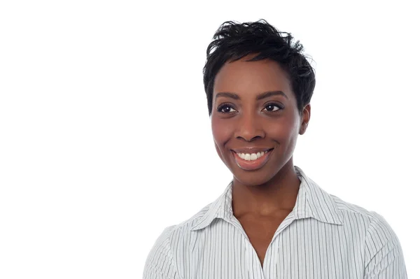 Young business lady posing in formals — Stock Photo, Image