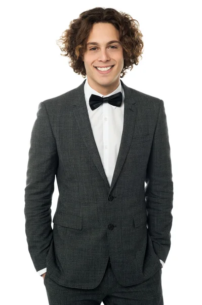 Man posing in tuxedo — Stock Photo, Image