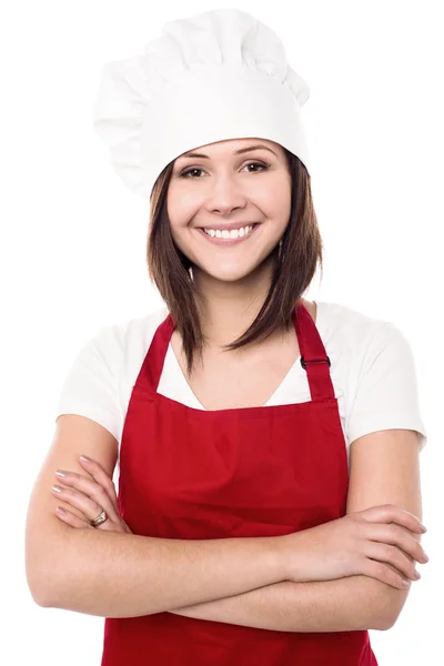Chef with arms crossed — Stock Photo, Image