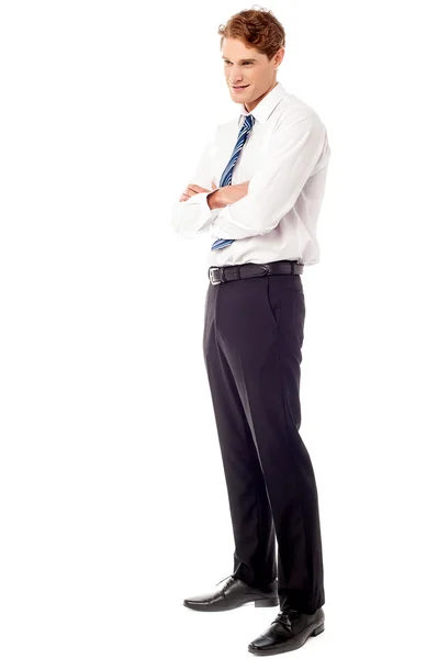 Executive with arms crossed — Stock Photo, Image