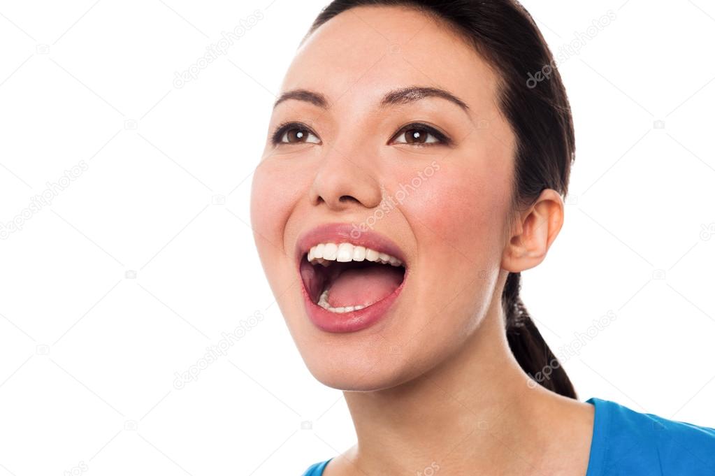 Condom Cum Swallow Women Open Mouth