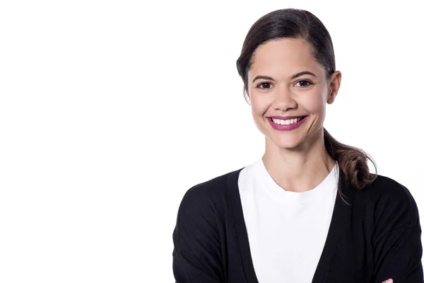 Hermosa mujer sonriente — Foto de Stock