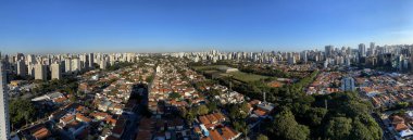 Sao Paulo, Brezilya, Güney Amerika 'nın panoramik manzarası.
