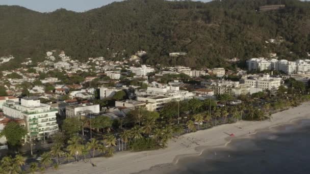 Orașul Niteroi Rio Janeiro Brazilia Plaja Sao Francisco — Videoclip de stoc