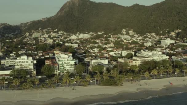 Niteroi Városa Rio Janeiro Állam Brazília Sao Francisco Strand — Stock videók