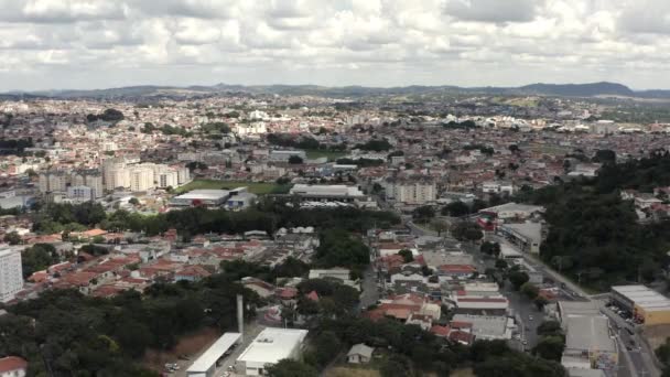 Stadt Atibaia Bundesstaat Sao Paulo Brasilien 2020Kleine Städte Brasilien — Stockvideo