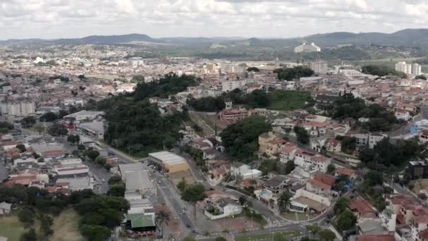 Atibaia Şehri Sao Paulo Eyaleti Brazil 2020 Brezilya Daki Küçük — Stok video