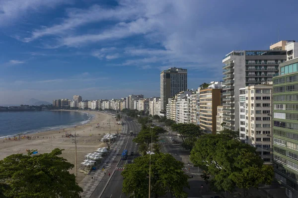 Plage Copacabana Rio Janeiro Brésil Amérique Sud — Photo