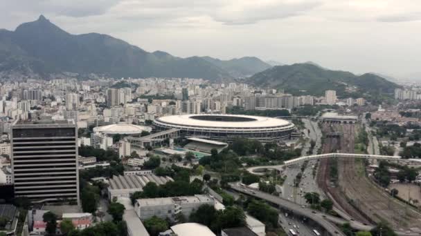 Estadio Maracana Fútbol Brasileño Ciudad Río Janeiro Brasil Sudamérica — Vídeos de Stock