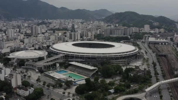 Estadio Maracana Fútbol Brasileño Ciudad Río Janeiro Brasil Sudamérica — Vídeos de Stock