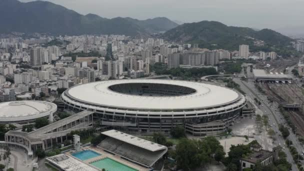 Estadio Maracana Fútbol Brasileño Ciudad Río Janeiro Brasil Sudamérica — Vídeos de Stock