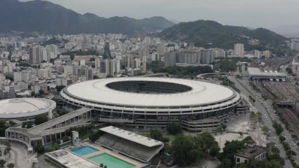 Maracana Stadyumu Brezilya Futbolu Rio Janeiro Şehri Brezilya Güney Amerika — Stok video