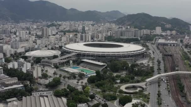 马拉卡纳体育场巴西足球 巴西里约热内卢市南美 — 图库视频影像