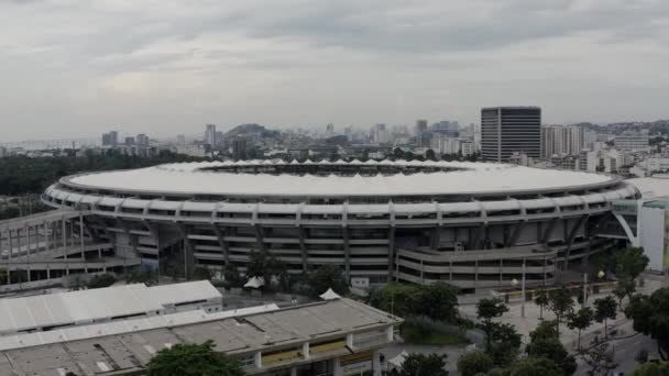 Stadion Maracana Brazylijski Futbol Rio Janeiro Brazylia Ameryka Południowa — Wideo stockowe