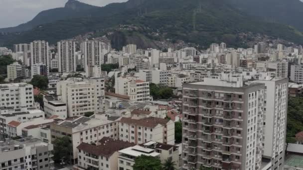 Rio Janeiro Şehri Brezilya Rio Janeiro Şehrinin Kuzeyinde — Stok video