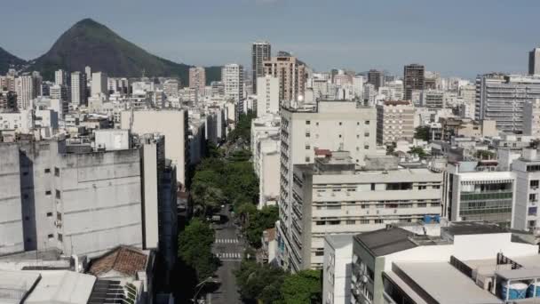 Ville Rio Janeiro Brésil Rue Ataulfo Paiva — Video