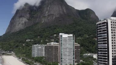 Sao Conrado plajı, Rio de Janeiro, Brezilya.